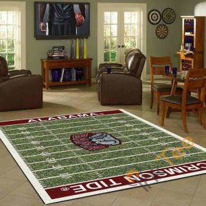 alabama crimson tide home field area rug amazon best seller sku 1484 rug 1586448550381