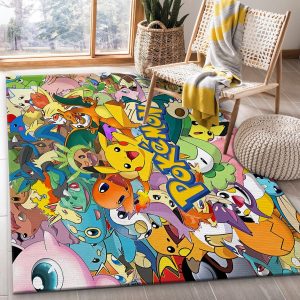 character pokemon rug custom size and printing 0