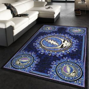grateful dead band rug custom size and printing 0