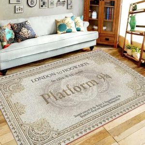 harry potter train ticket area rug 82a1 0