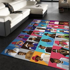 hip hop legends rug custom size and printing 0