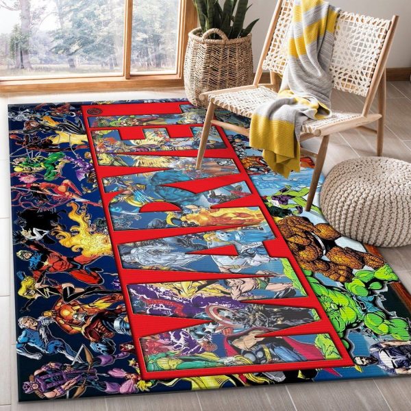 marvel gaming rug custom size and printing 0
