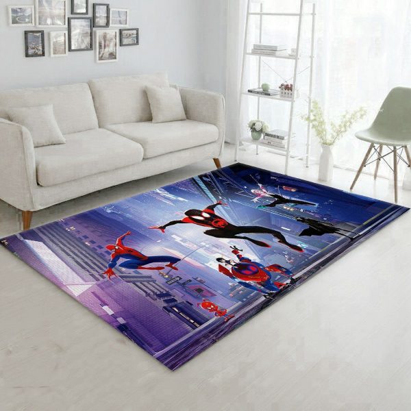 miles morales spider man rug custom size and printing 0