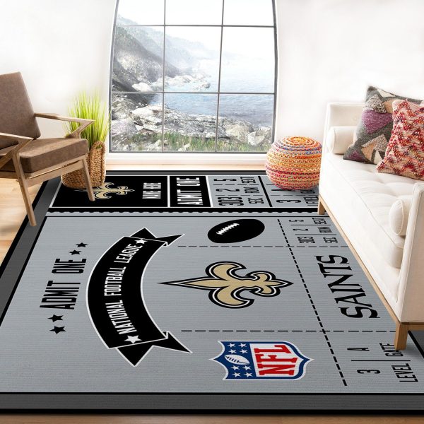 new orleans saints sport rug custom size and printing 0