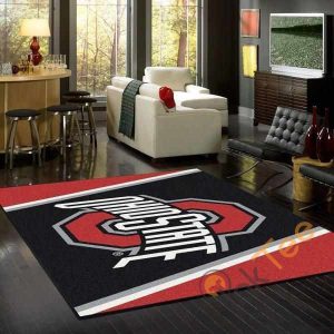 ohio state area rug amazon best seller sku 393 rug 1586436119604