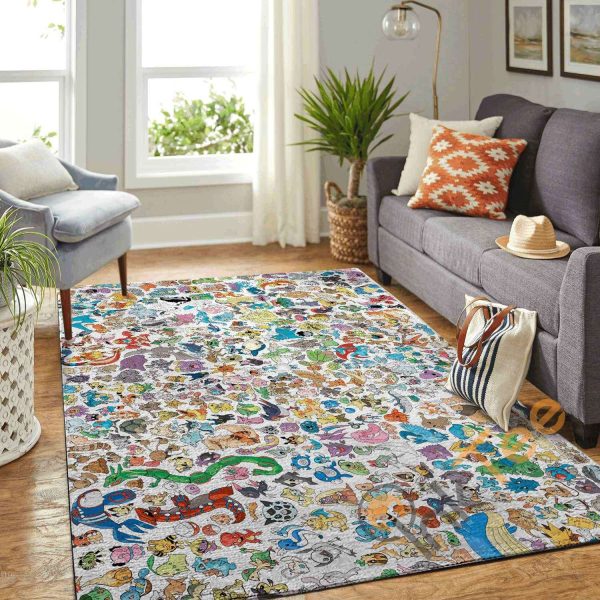 pokemon area rug amazon best seller sku 2780 rug 1586483675935