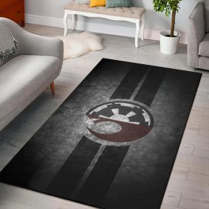 rebel and empire logo star wars rug 8211 custom size and printing 0