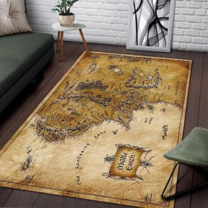 the lord of the rings middle earth map area rug a294 0