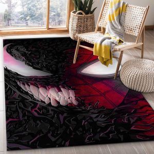 venom spider man rug custom size and printing 0